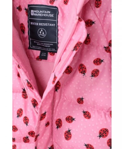 Frosty Printed Toddler Insulated Insulated Pink $25.37 Jackets