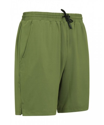 Core Mens Recycled Running Shorts Light Khaki $23.50 Active