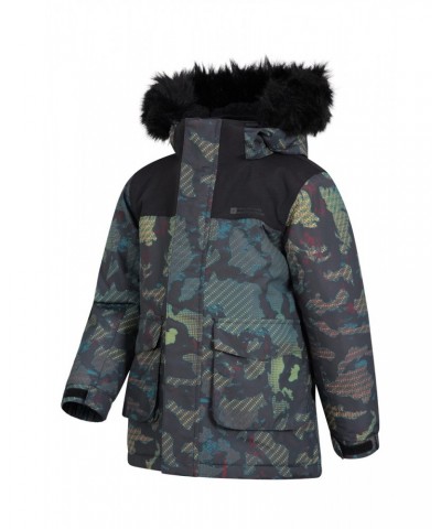 Ranger 3 Kids Waterproof Parka Jacket Black $18.90 Jackets