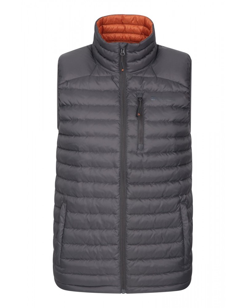 Henry II Extreme Mens Down Vest Dark Grey $41.59 Jackets