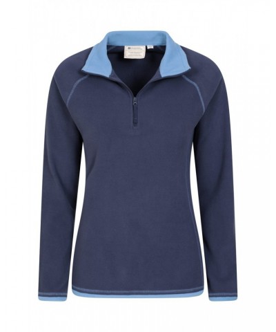 Montana Womens Half-Zip Fleece Navy $14.57 Fleece