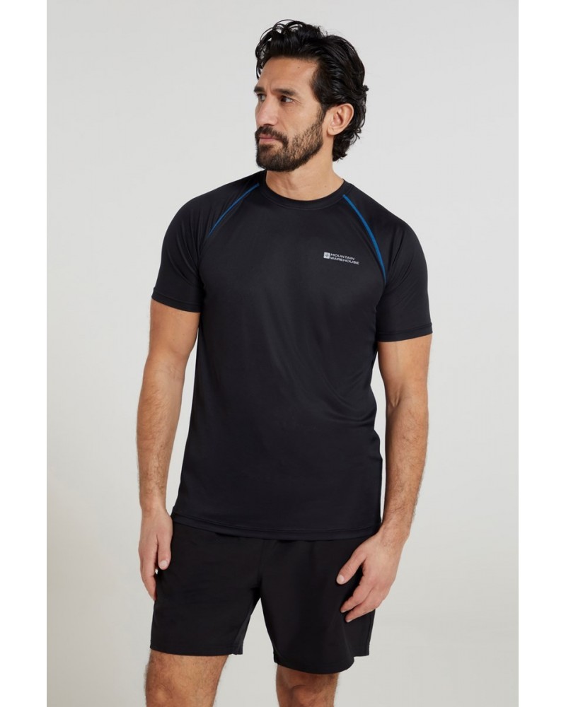 Aero II IsoCool Mens T-Shirt Black $15.11 Active