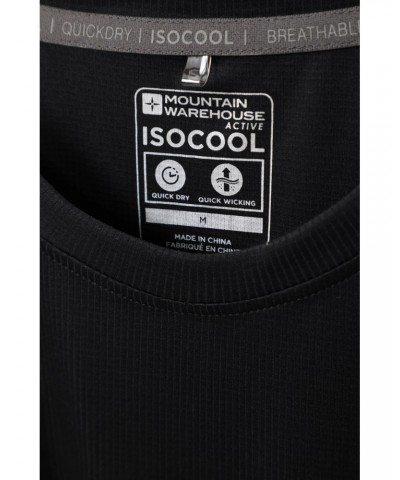 Aero II IsoCool Mens T-Shirt Black $15.11 Active