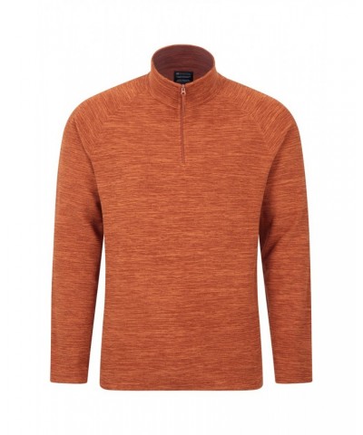 Snowdon Mens Micro Fleece Burnt Orange $14.24 Fleece