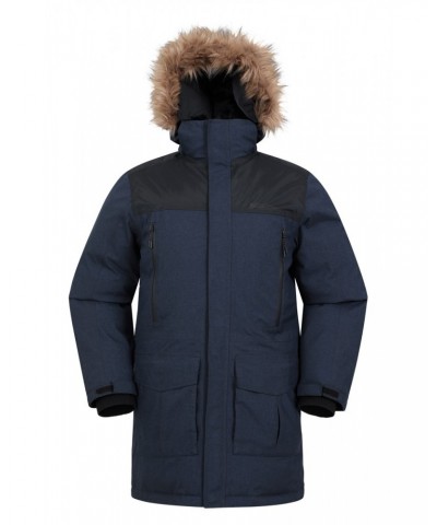 Antarctic Extreme Waterproof Mens Down Jacket Dark Blue $49.30 Jackets