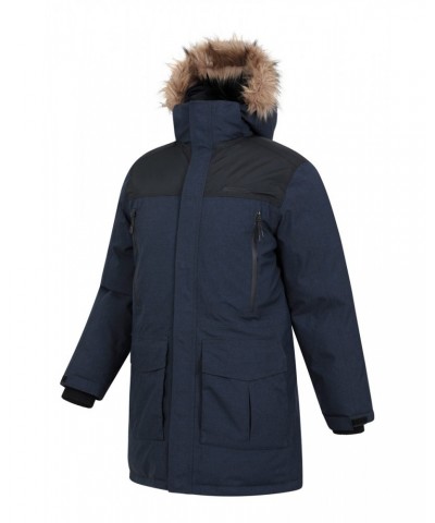 Antarctic Extreme Waterproof Mens Down Jacket Dark Blue $49.30 Jackets