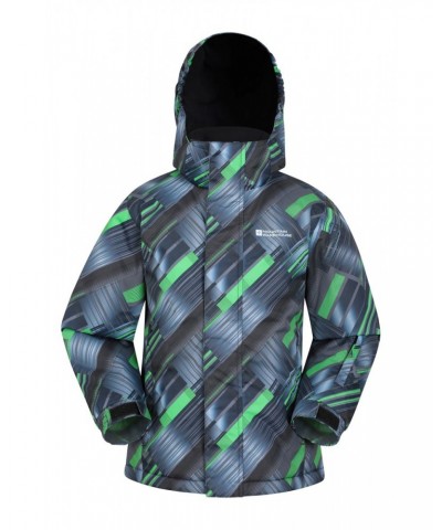 Kids Printed Ski Jacket & Pant Set Dark Green $27.95 Jackets