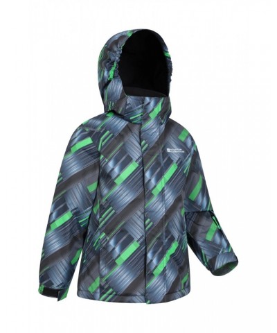 Kids Printed Ski Jacket & Pant Set Dark Green $27.95 Jackets