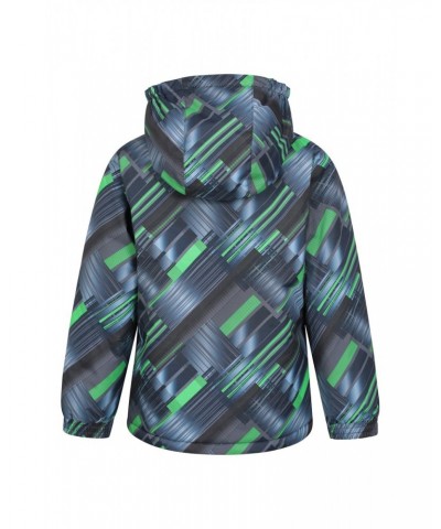 Kids Printed Ski Jacket & Pant Set Dark Green $27.95 Jackets