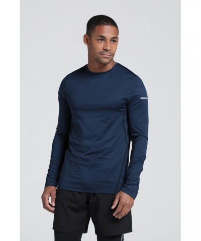 Vault Mens Recycled Active T-Shirt Navy $21.19 Active