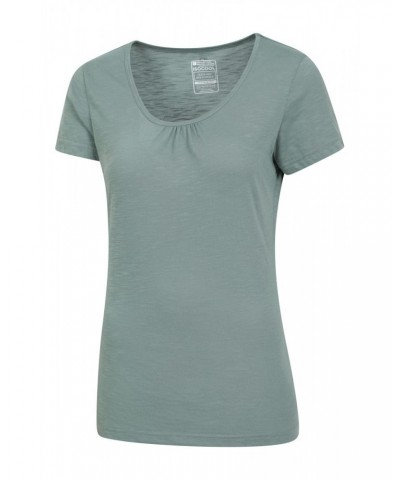 Agra Quick-Dry Womens T-Shirt Khaki $14.49 Tops