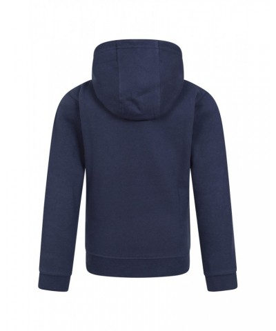 Glitter Unicorn Kids Organic Hoodie Navy $17.39 Tops