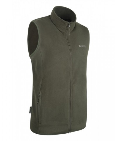 Alder Mens Vest Khaki $14.49 Fleece