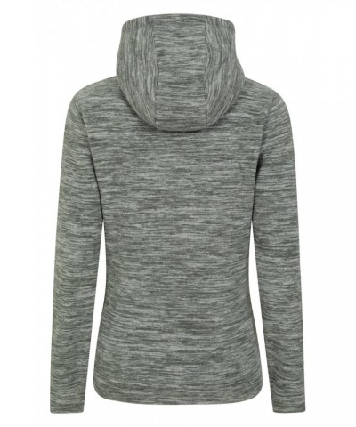 Snowdonia Womens Fleece Hoodie Khaki $17.84 Fleece