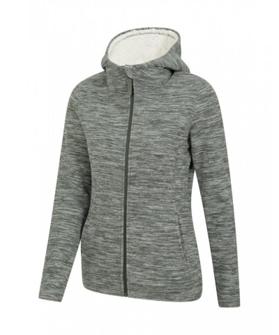 Snowdonia Womens Fleece Hoodie Khaki $17.84 Fleece