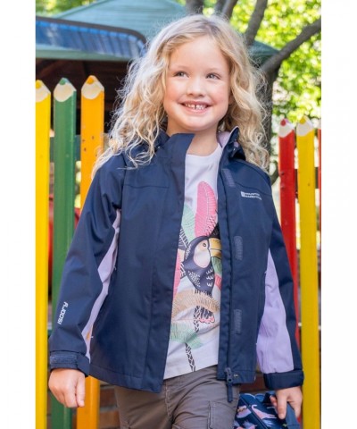 Shelly Kids Waterproof Jacket Navy $19.80 Jackets