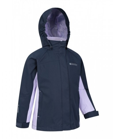 Shelly Kids Waterproof Jacket Navy $19.80 Jackets