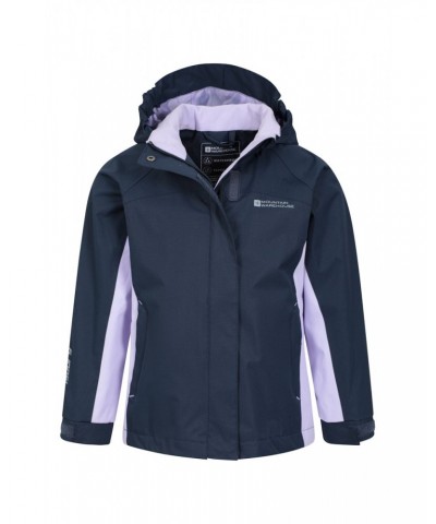 Shelly Kids Waterproof Jacket Navy $19.80 Jackets