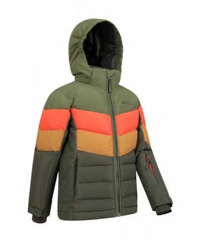 Jasper II Kids Water Resistant Jacket Forest Khaki $37.69 Jackets