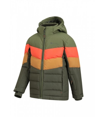 Jasper II Kids Water Resistant Jacket Forest Khaki $37.69 Jackets