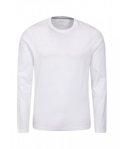 Eden Mens Organic T-Shirt White $12.74 Tops