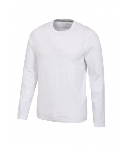 Eden Mens Organic T-Shirt White $12.74 Tops