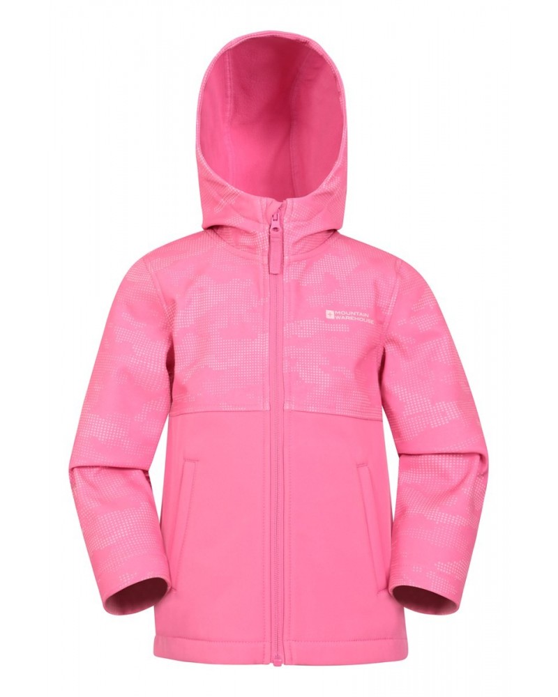 Exodus Kids Camo Print Softshell Pink $13.99 Jackets