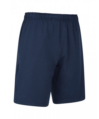 Tempo Mens Jersey Shorts Navy $12.74 Active