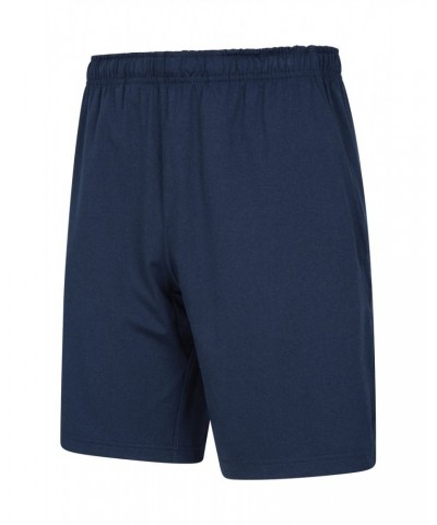 Tempo Mens Jersey Shorts Navy $12.74 Active