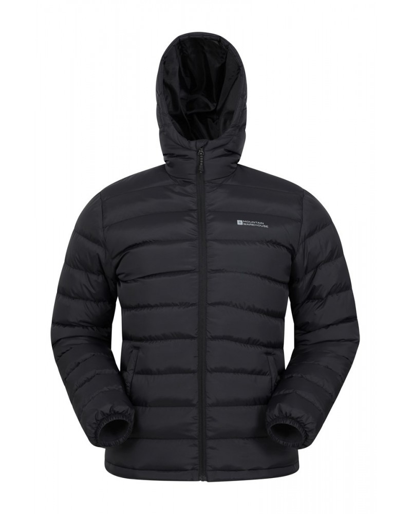 Seasons Mens Insulated Jacket Black $24.47 Jackets