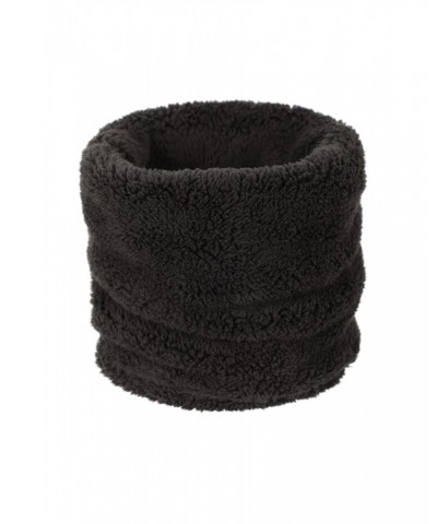 Kids Sherpa Fleece Neck Gaiter Jet Black $10.39 Accessories