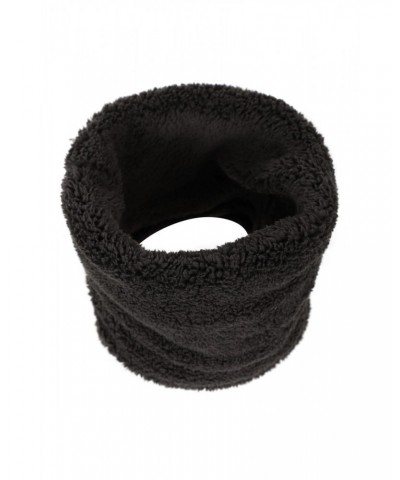 Kids Sherpa Fleece Neck Gaiter Jet Black $10.39 Accessories