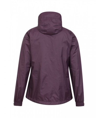 Torrent Womens Lightweight Waterproof Jacket Dark Purple $24.91 Jackets