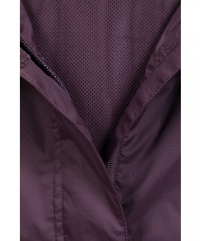 Torrent Womens Lightweight Waterproof Jacket Dark Purple $24.91 Jackets