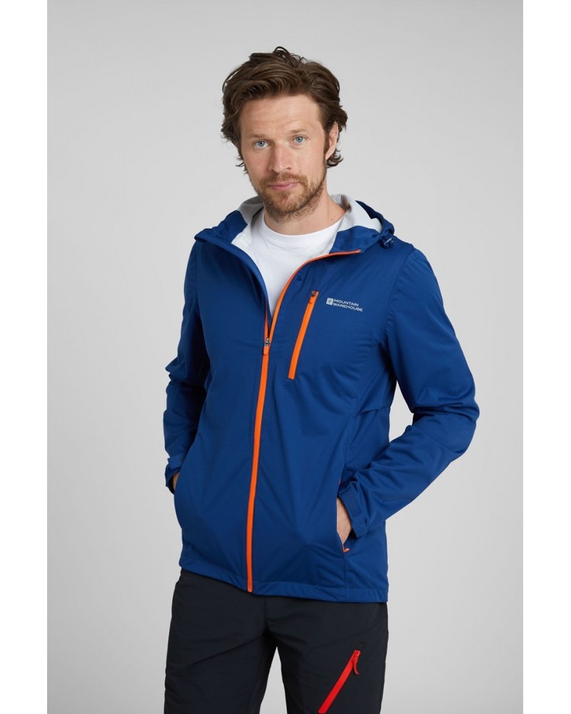 Step Mens Waterproof Stretch Jacket Navy $31.19 Jackets