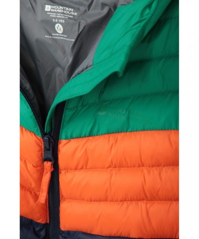 Colorblock Seasons Kids Insulated Jacket Green $21.99 Jackets