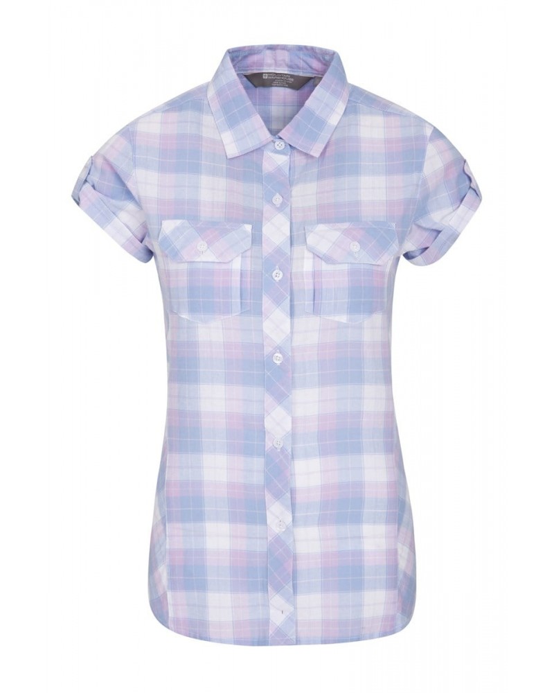 Holiday Womens Cotton Shirt Lilac $14.52 Tops