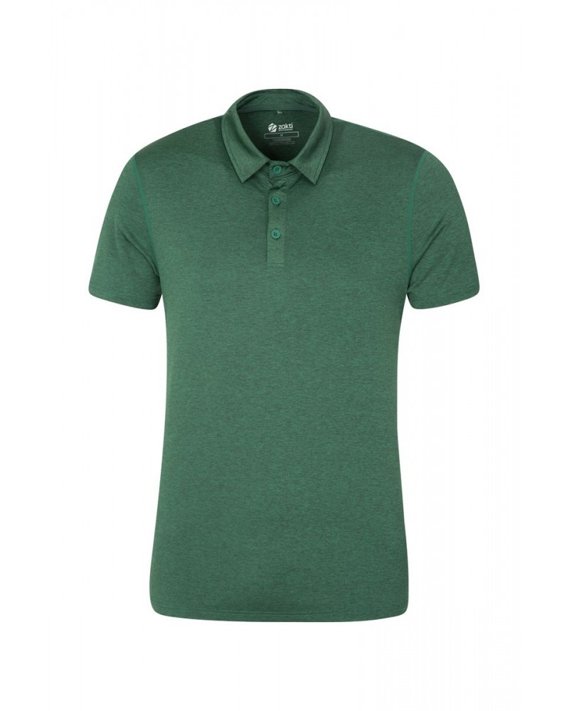 Deuce IsoCool Mens Polo Dark Green $19.79 Tops