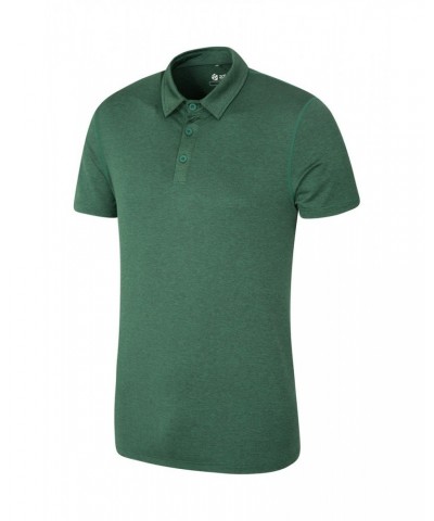 Deuce IsoCool Mens Polo Dark Green $19.79 Tops