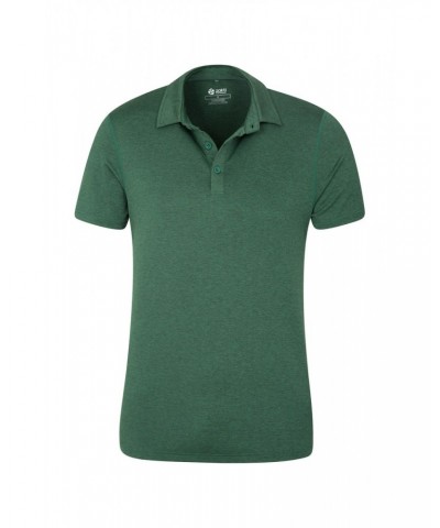 Deuce IsoCool Mens Polo Dark Green $19.79 Tops