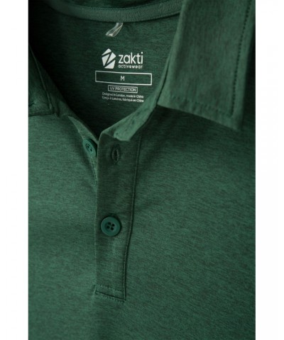 Deuce IsoCool Mens Polo Dark Green $19.79 Tops