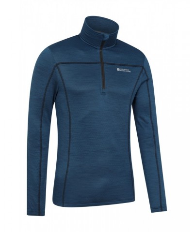 Finsbury Mens Active Midlayer Navy $21.60 Active