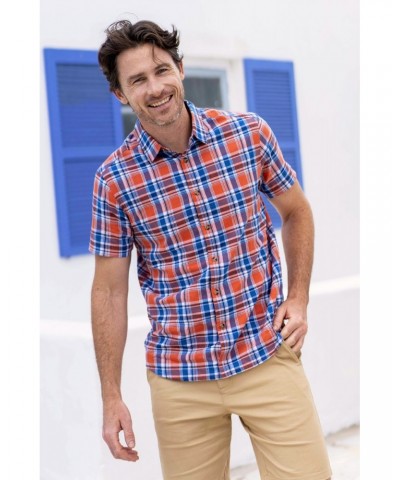 Weekender Mens Shirt Bright Orange $14.03 Tops