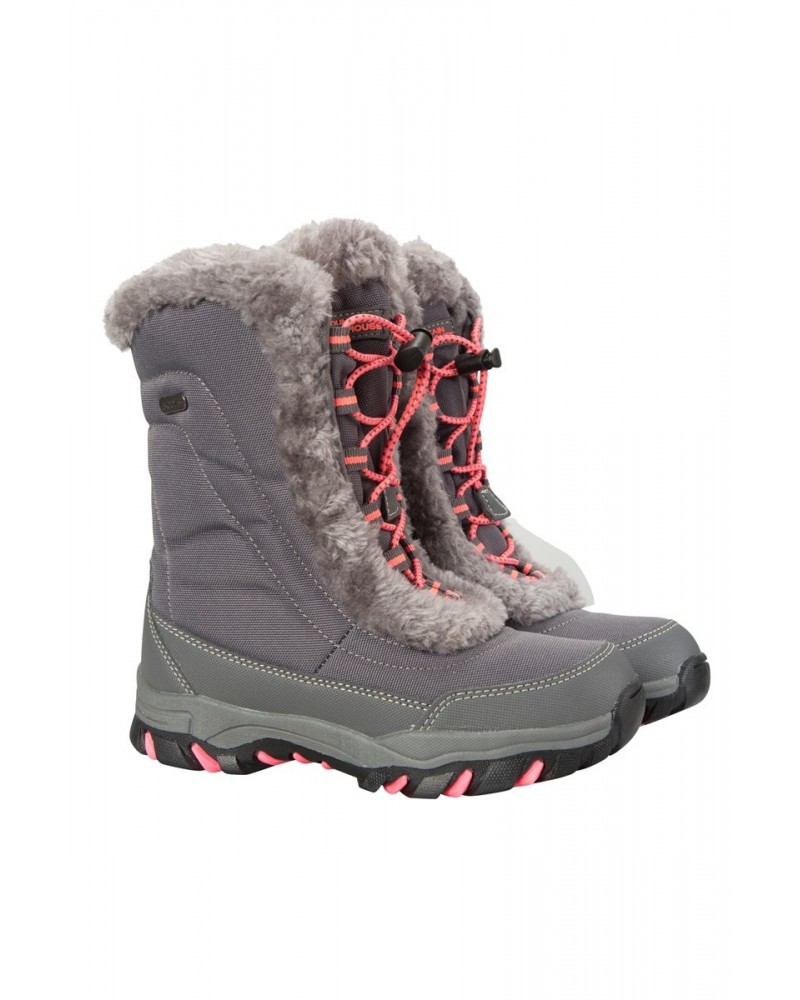 Ohio Kids Adaptive Snow Boots Coral $20.16 Ski