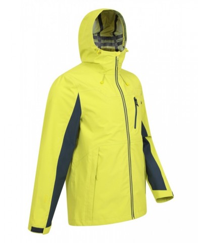 Trailhead Extreme Mens 3 Layer Waterproof Jacket Lime $33.58 Jackets