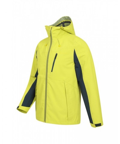 Trailhead Extreme Mens 3 Layer Waterproof Jacket Lime $33.58 Jackets