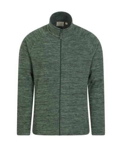 Snowdon II Mens Full-Zip Fleece Jacket Dark Green $18.13 Fleece