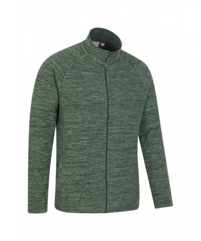 Snowdon II Mens Full-Zip Fleece Jacket Dark Green $18.13 Fleece