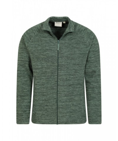 Snowdon II Mens Full-Zip Fleece Jacket Dark Green $18.13 Fleece