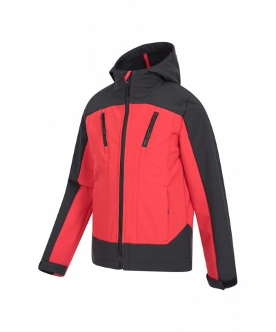 Extreme Kids Panelled Softshell Jacket Red $25.19 Jackets